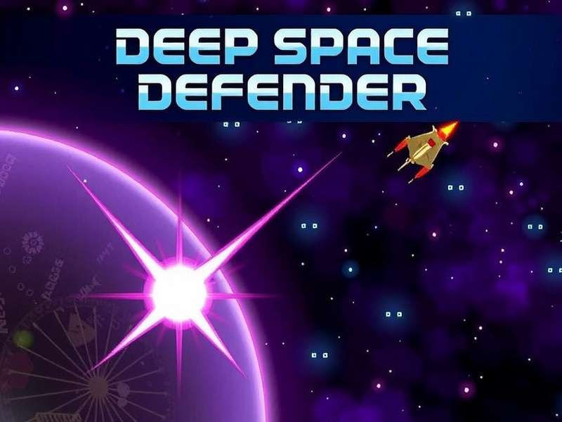 Deep Space Defender Game Banner